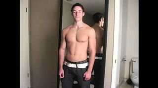 Handsome Jacob Solo Masturbation
