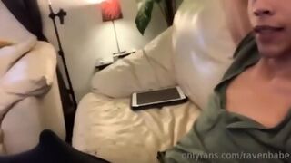 Huge Ebony Shemale Bulge