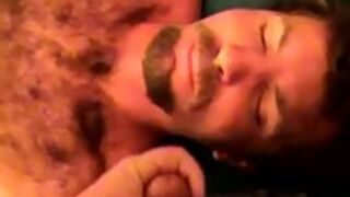 Hairy Straight Redneck Gets Facial