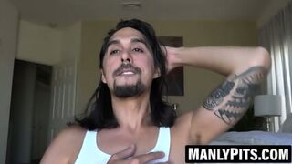 Long Haired Hottie Maxx Stoner Pouring His Creamy Cum In The Glass