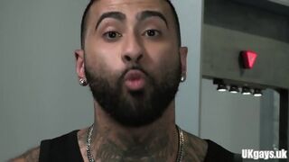 Muscle Bear Flip Flop With Anal Cumshot
