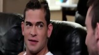 Brawny Dude Cum Soaked