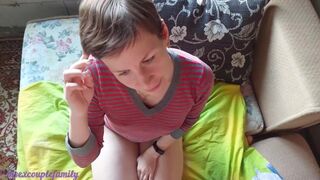 Drank every drop of sperm