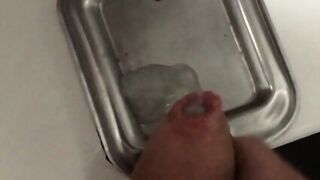 Cumshot Compilation Public Restroom 2018