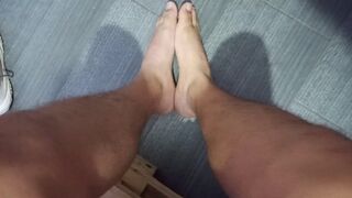 a long day, now to shower