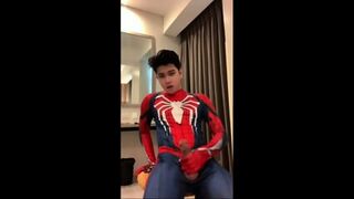 Spiderman Cum Twice