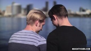 Brunette Jock Anal Sex With Cumshot