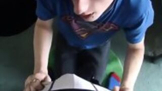 Emo Boy Cum Swallow
