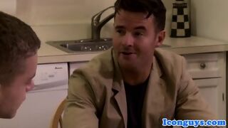 Young Hunk Jerks His Cock While Assfingered