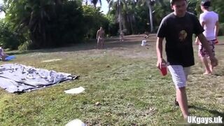 Hot Gay Outdoor And Anal Cumshot