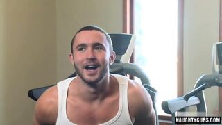 Muscle Jock Foot Fetish And Cumshot