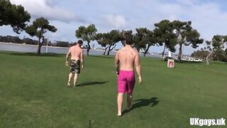 Muscle Gay Anal Sex With Cumshot