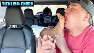 Shy Eddy Goes To A Snyft Ride With Matt To Get Foot Worship