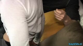 Muscle Gay Anal Sex With Cumshot