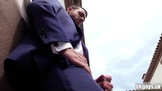 Muscle Gay Anal Sex With Cumshot