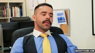 Muscle Agent Anal Sex With Cumshot