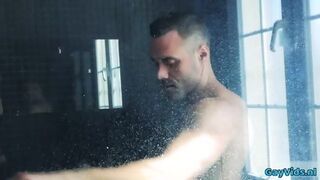 Muscle Gay Anal Sex With Cumshot