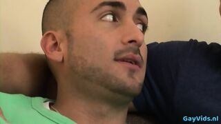 Muscle Gay Flip Flop And Cumshot