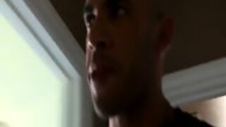 Buff Pornstar Tugs Cock
