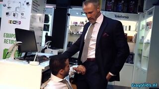 Muscle Gay Anal Sex And Cumshot