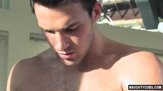 Muscle Gay Oral Sex With Cumshot