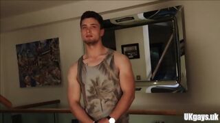 Muscle Gay Rimjob With Cumshot