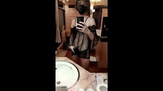 Crossdresser Cum