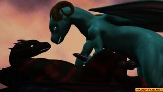 Hardcore Reptile Fantasy Naughty3d&period;net