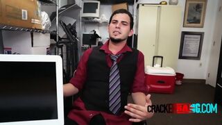 Gay Hot Stud Sucks Huge Black Casting Agent S Cock To Get The Job Of His Life