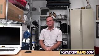 This Gay Stud Loves To Suck Huge Black Cocks When He Is At Work.