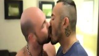 Gay Bears Gobbling Cock