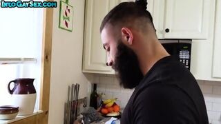 Hairy Bear Fucks MTF Pussyboi After Deepthroating BJ
