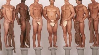 GREEK GAMES 2000 BC- Athletes Compete Naked