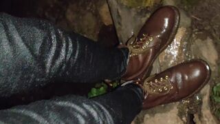 Getting Wet Fully Clothed In The River