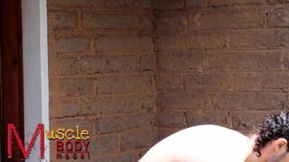 muscle body model - latin big man