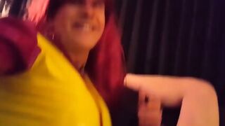 No.55 Huge Cock Sissy Suleika Latex Fucks Old Man In His Ass