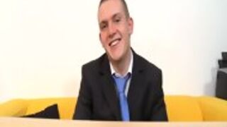 Lubricous Blowjob For Gay Stud