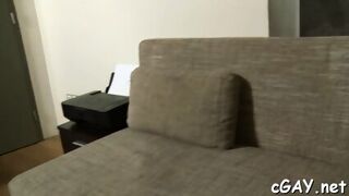 Obscene Blowjob For Lusty Gay