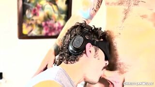 ChristianWilde: Adam Wirthmore Popsicle Game Ends Up Devouring Christian Wildes Cock