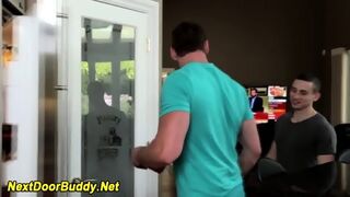 Muscled Jock Face Spunked