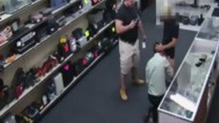 Pawnshop Straight Amateur Sucks Dick