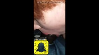 Redhead Wife Blows BBC At Party Cuck Watches