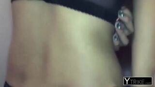 Asian Cutie Anne Lubes Dick With Mouth And Gets Pussy Penetrated