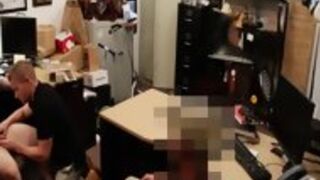Desperate Straight Jock Cocksucked For Cash