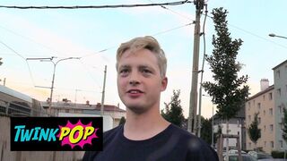 TWINKPOP - Poor Young Student Lets A Horny Stranger Drill His Ass For Some Extra Cash