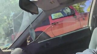 Manthroat Sucks Pupbalto In Car In Public
