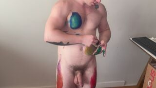 Hung Twunk Pays Tribute to Pollock