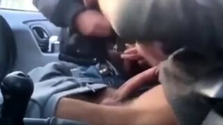 Blowjob In The Car