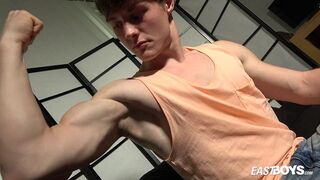 Handsome Hunk Boy Sean Ross Big Dick Handjob