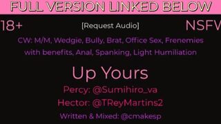 Bully fucks rich boy in his daddy's office